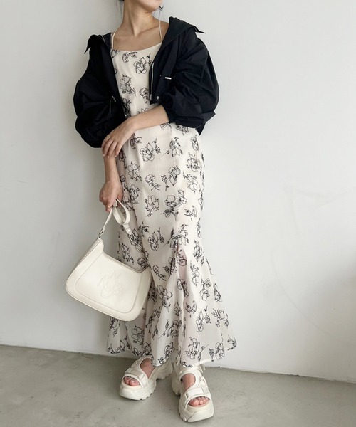 「one after another NICE CLAUP」 フラットサンダル LARGE アイボリー レディース_画像8