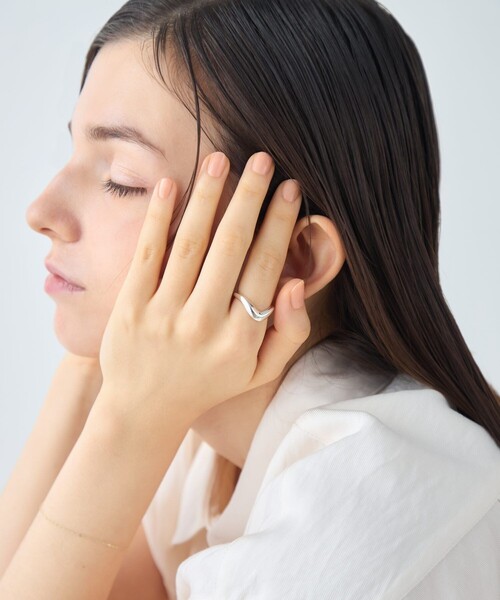 ete ウェーブリング ete（エテ） 指輪 リング 「ウィーヴ」 ウェーブ リング レディース