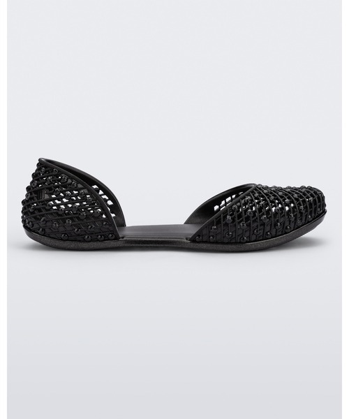 「melissa」 フラットパンプス 38 ブラック レディース_画像2