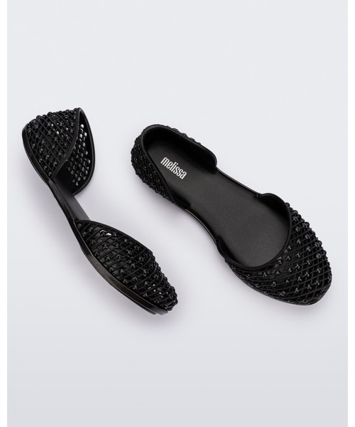 「melissa」 フラットパンプス 38 ブラック レディース_画像8