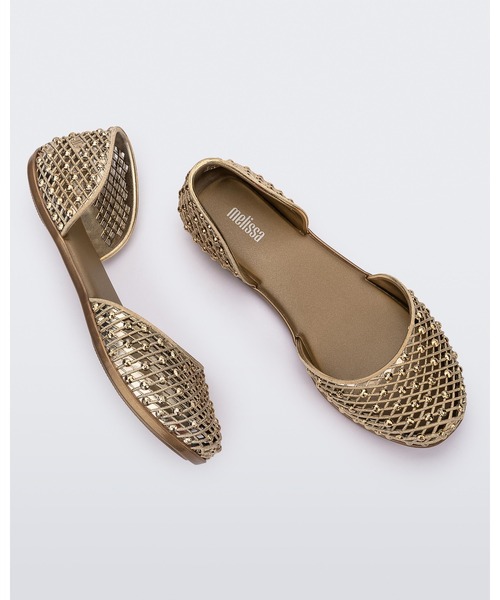 「melissa」 フラットパンプス 38 ブラック レディース_画像9