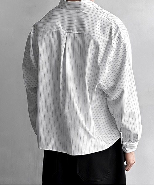 「JOHNNY WOLF」 長袖シャツ X-LARGE ホワイト メンズ_画像3