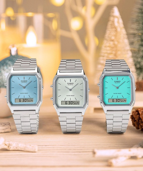 CASIO（カシオ） アナログ腕時計 FREE シルバー メンズ : ZOZOTOWN