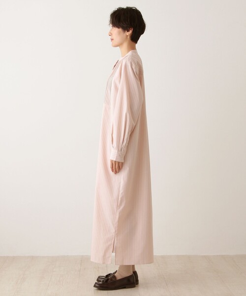 「Afternoon Tea」 シャツワンピース MEDIUM ピンク レディース_画像3