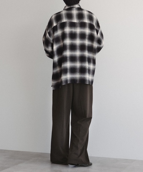 「epnok」 スラックス MEDIUM ブラック メンズ_画像6