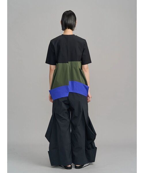ワイドパンツ パンツ ROUND BOX COCOON PT / ラウンドボックスコクーンパンツ レディースの画像