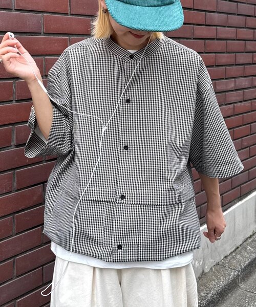 mina perhonen（ミナペルホネン） 長袖ブラウス 36 ネイビー