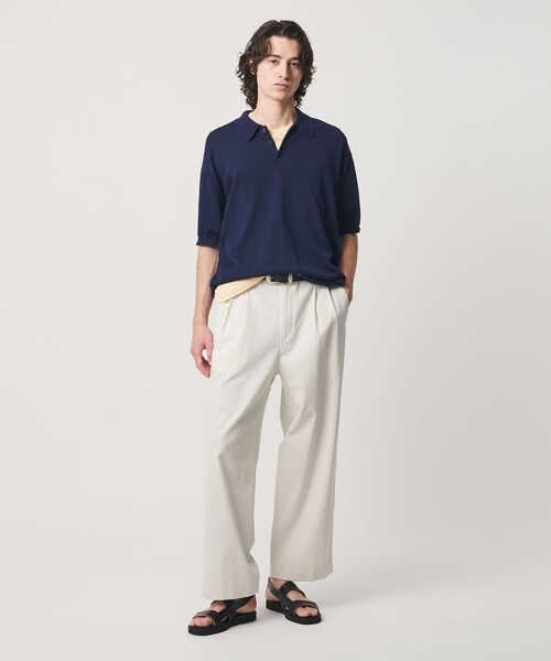BEAUTY＆YOUTH UNITED ARROWS ポロシャツ 半袖 HI-LINE グロッシー
