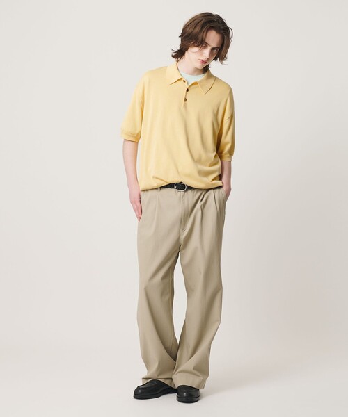 BEAUTY＆YOUTH UNITED ARROWS ポロシャツ 半袖 HI-LINE グロッシー