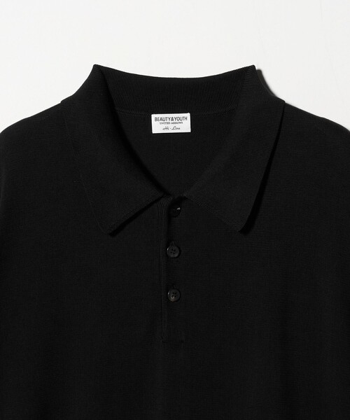 BEAUTY＆YOUTH UNITED ARROWS ポロシャツ 半袖 HI-LINE グロッシー