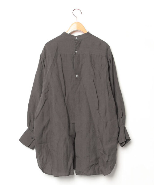 「IENA LA BOUCLE」 長袖ブラウス FREE グレー レディース_画像2