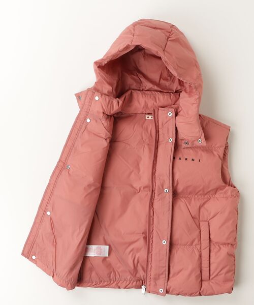 MARNI（マルニ） ダウンベスト アウター 入学式 Kids ＆ Junior ロゴ