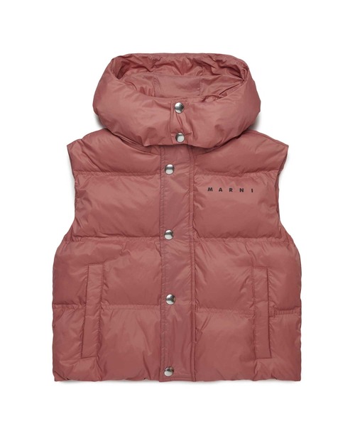 MARNI（マルニ） ダウンベスト アウター 入学式 Kids ＆ Junior ロゴ