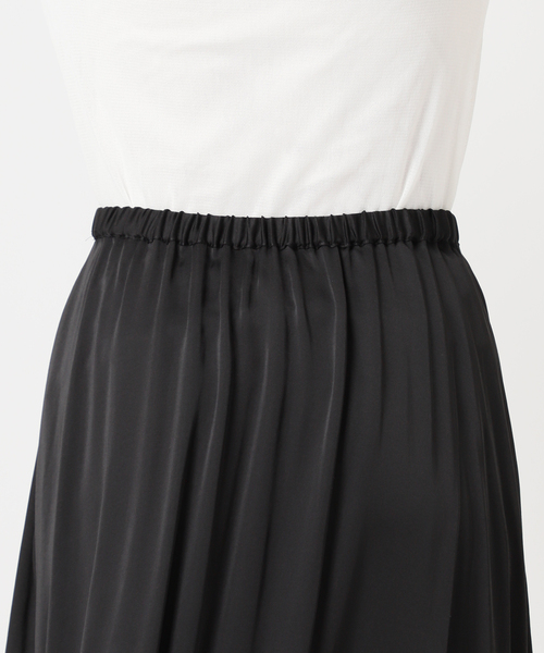 plage（プラージュ） ロング スカート satin gather スカート