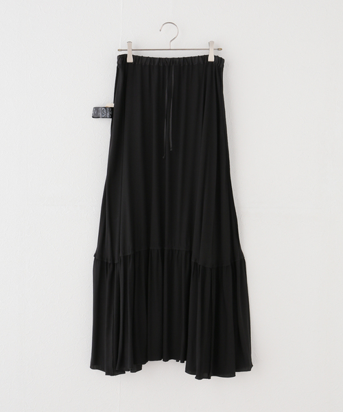 plage（プラージュ） ロング スカート satin gather スカート