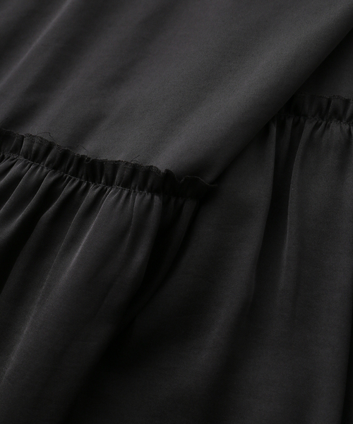 plage（プラージュ） ロング スカート satin gather スカート