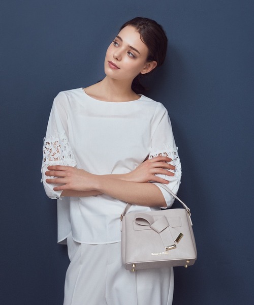 「Maison de FLEUR」 2WAYバッグ FREE ブラック レディース_画像4
