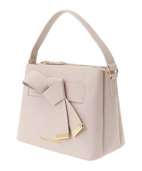「Maison de FLEUR」 2WAYバッグ FREE ブラック レディース_画像9