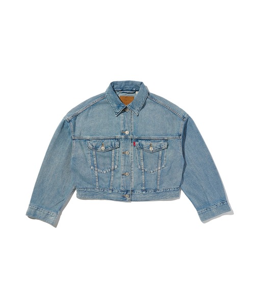 Levi's（リーバイス） デニムジャケット gジャン ルーズ クロップド