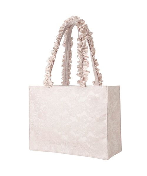Maison de FLEUR（メゾンドフルール） トートバッグ レースフリル