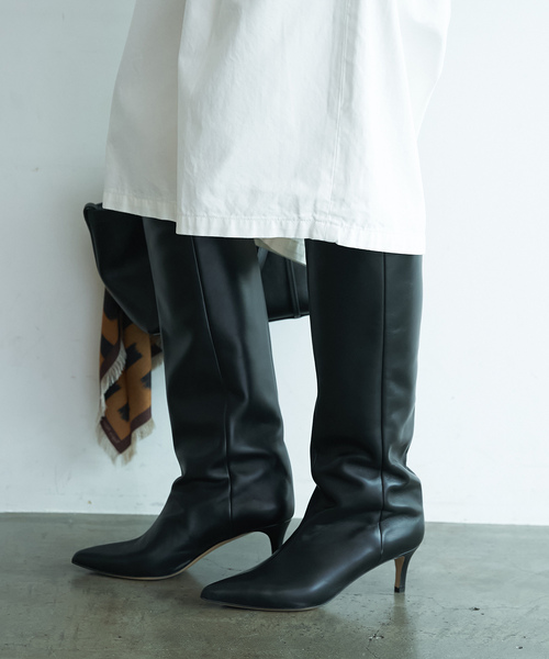 専用　NEBULONIE LONG BOOTS ネブローニ　ロングブーツ　36 NEBULONI E（ネブローニ） ブーツ NEBULONI.E Long Boots H;5.5cm