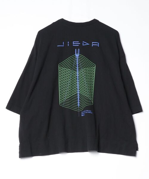 「JIEDA」 半袖Tシャツ - ブラック メンズ_画像2