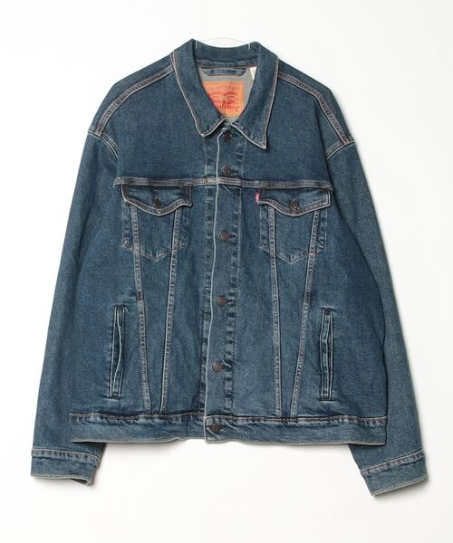 m*様 Levi's デニムジャケット XXL インディゴ Levi's（リーバイス） デニムジャケット X-LARGE ダークインディゴ