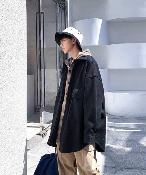 「neos」 ジャケット MEDIUM グレー メンズ_画像8