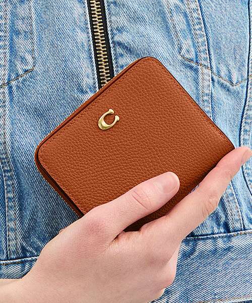 【未使用級】 COACH 二つ折り財布 ビルフォールド ウォレット フォレスト COACH（コーチ） 二つ折り 二つ折り財布 財布 ビルフォールド