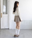 ニット セーター ゴールドボタンケーブルニット...の詳細画像3