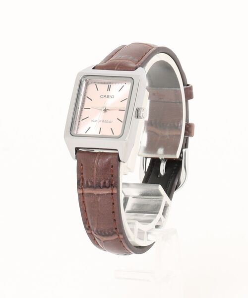 CASIO 腕時計 カシオ / クォーツ スタンダードアナログ レザー