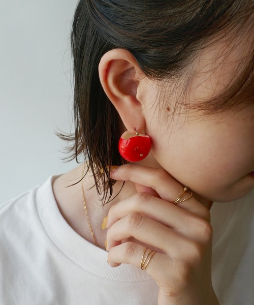 ⭐︎エリリンゴ⭐︎【未使用】Sweet Pea 片耳用ピアス sweet pea フープピアス（片耳用） - メルカリ