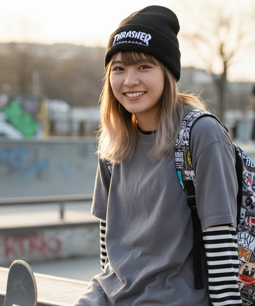 THRASHER（スラッシャー） ニット帽 ニットキャップ ビーニー マガジン