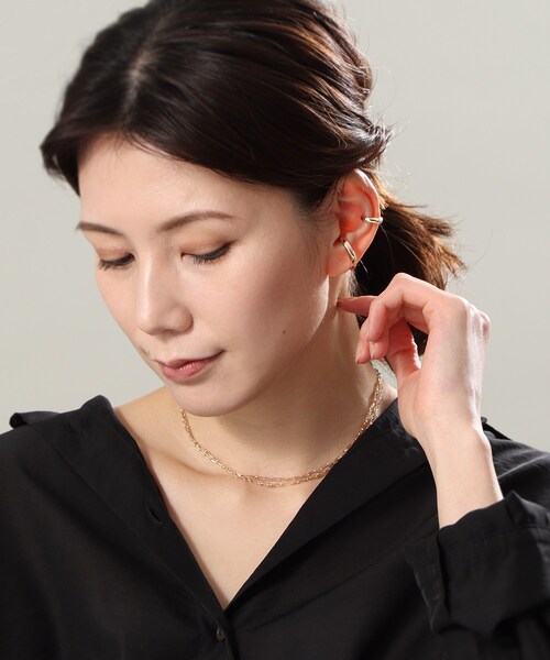 K10 ココシュニック 2連ネックレス K10MVチェーン 2連ネックレス（ネックレス） | COCOSHNIK