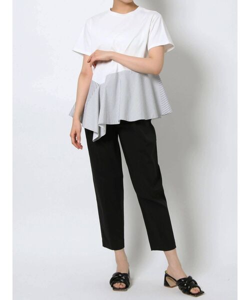 tシャツ Tシャツ フィンコンビネーションカットソー レディース | ELENDEEK | 10