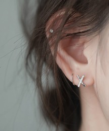 Ritomo De Ricco アレルギー対応 ピアス シルバー925ポスト シンプル