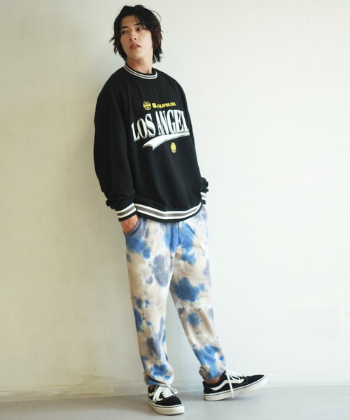 WESTSEA トレーナー スウェット ビッグシルエット ラインリブ