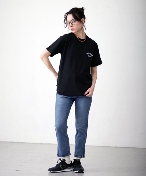 Americana/アメリカーナ] AMRCN バッグプリント Tシャツ（T