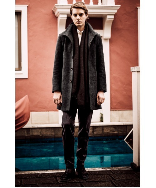 HIGH STREET ベスト ジレ STREET∴ジオメトリックジャージベスト