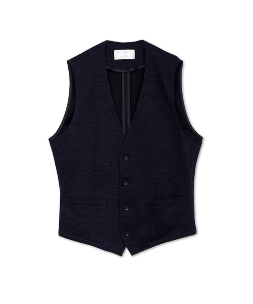 ベスト/ジレ vintage wool blouson HIGH STREET ベスト ジレ STREET∴ジオメトリックジャージベスト