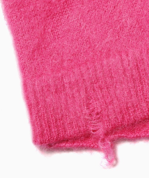 ニット セーター PROVOKE/プロヴォーク frayed pullover knit ニット レディース ニット セーター PROVOKE/プロヴォーク frayed pullover knit