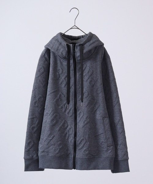 フォントジャガードパーカー フォントジャガードパーカー