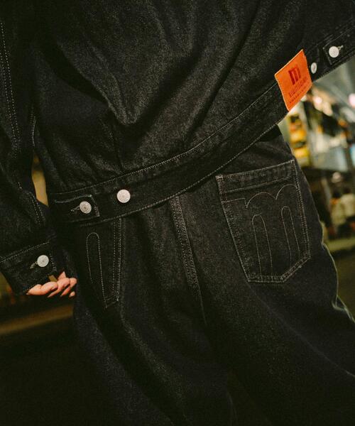 デニムジャケット gジャン WEGO/「Manhattan Records」DENIM JACKET メンズ レディース | Manhattan Records | 02