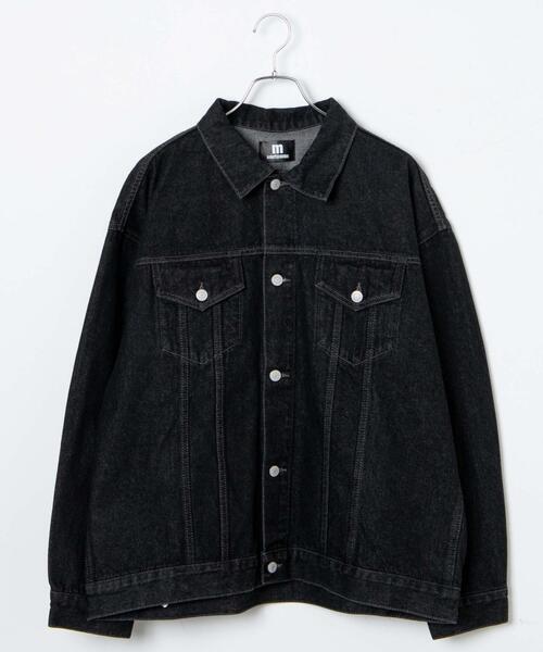 デニムジャケット gジャン WEGO/「Manhattan Records」DENIM JACKET メンズ レディース | Manhattan Records | 09
