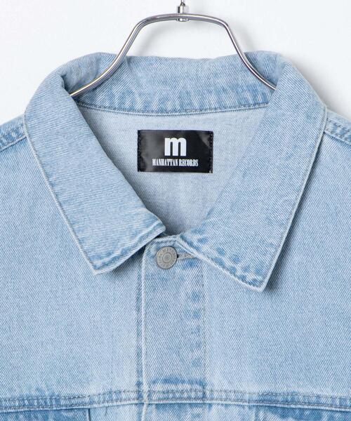 デニムジャケット gジャン WEGO/「Manhattan Records」DENIM JACKET メンズ レディース | Manhattan Records | 12