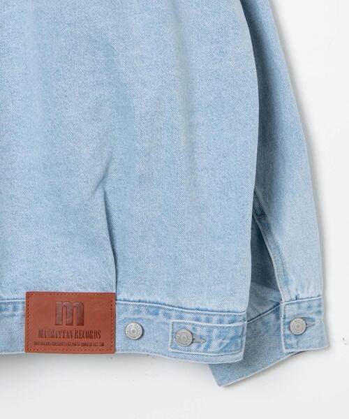 デニムジャケット gジャン WEGO/「Manhattan Records」DENIM JACKET メンズ レディース | Manhattan Records | 17