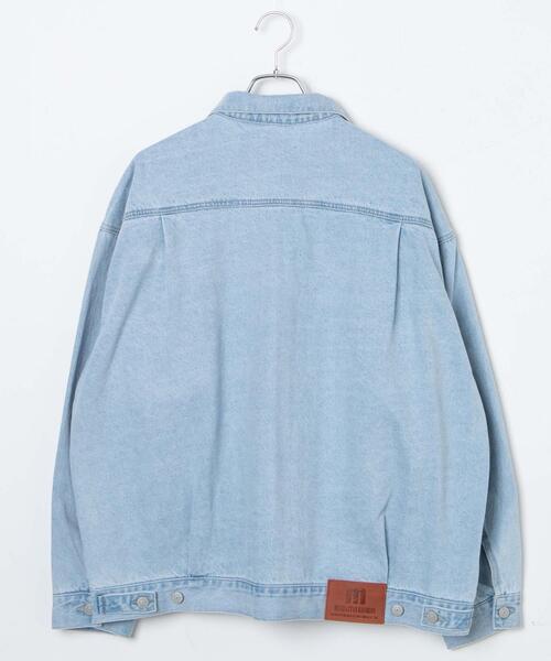 デニムジャケット gジャン WEGO/「Manhattan Records」DENIM JACKET メンズ レディース | Manhattan Records | 16