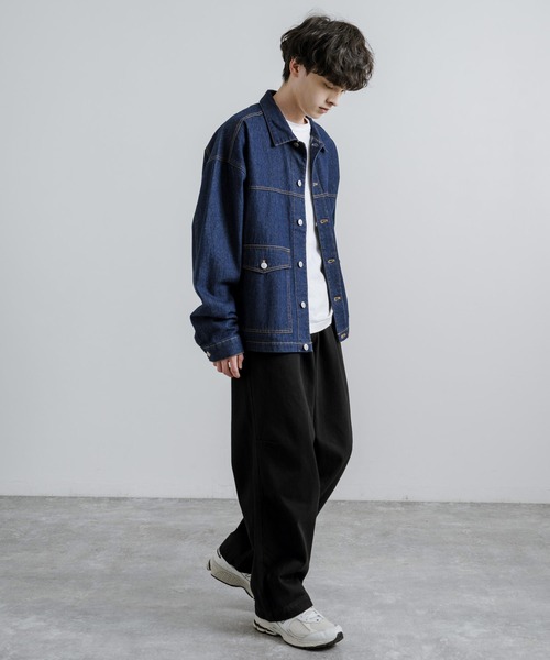 Rocky Monroe ジーンズ ワイドシルエットバルーンデニムパンツ
