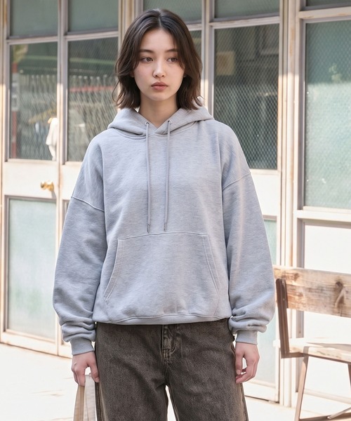 MONO-MART（モノマート） パーカー 裏起毛 12oz ヘビーウェイト ビッグ