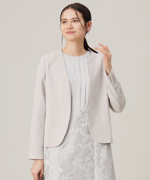 自由区（ジユウク） ジャケット ノーカラージャケット 「セットアップ